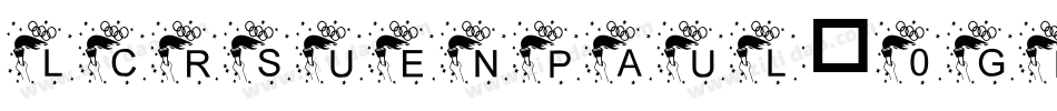 LcrSueNPaul-0gP4字体转换