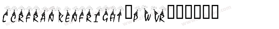 LcrFrankenfright-pwVR字体转换