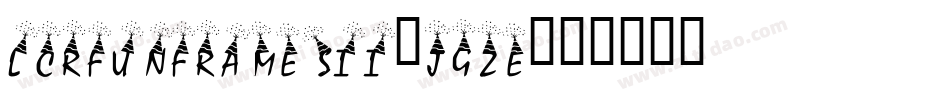 LcrFunFramesIi-JGzE字体转换