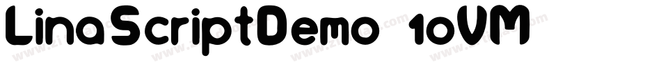 LinaScriptDemo-1oVM字体转换