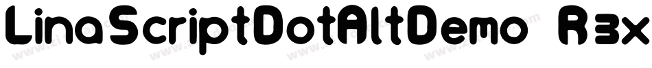 LinaScriptDotAltDemo-R3xe字体转换