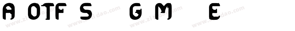 A-OTF-ShinGoMin-Emboss字体转换