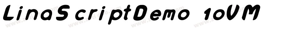 LinaScriptDemo-1oVM字体转换