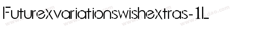 Futurexvariationswishextras-1Lj字体转换