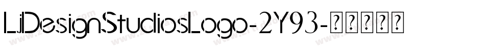 LjDesignStudiosLogo-2Y93字体转换 LjDesignStudiosLogo-2Y93字体转换