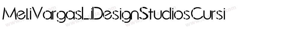 MeliVargasLjDesignStudiosCursiva-0rP9字体转换 MeliVargasLjDesignStudiosCursiva-0rP9字体转换
