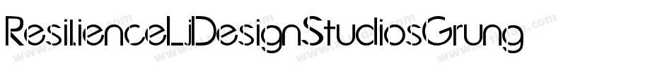 ResilienceLjDesignStudiosGrunge-1Mw2字体转换 ResilienceLjDesignStudiosGrunge-1Mw2字体转换