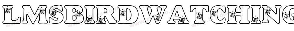 LmsBirdWatching-gBrp字体转换