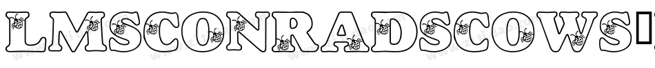 LmsConradsCows-ngK0字体转换