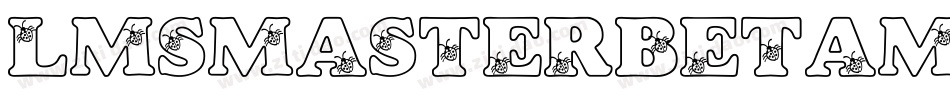 LmsMasterBetaMike-gB85字体转换