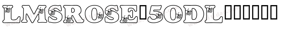 LmsRose-5OdL字体转换