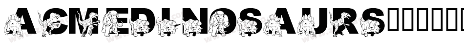 AcmeDinosaurs字体转换