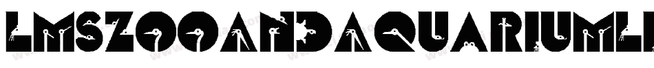 LmsZooAndAquariumLifeDingBat-ZyBm字体转换