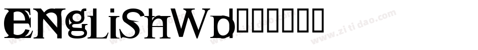 englishwd字体转换
