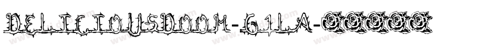 DeliciousDoom-G1La字体转换