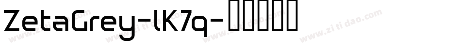 ZetaGrey-lK7q字体转换