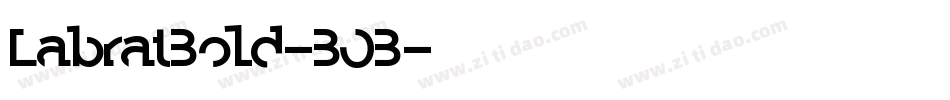 LabratBold-BOB字体转换