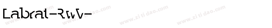 Labrat-RwV字体转换