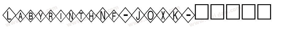 LabyrinthNf-JOXK字体转换