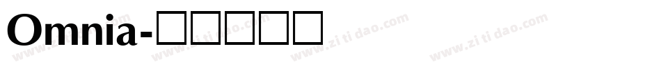Omnia字体转换
