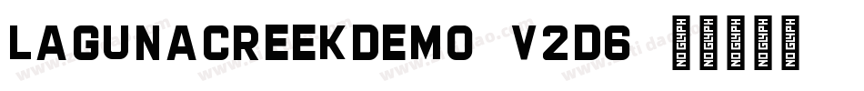 LagunaCreekDemo-V2D6字体转换