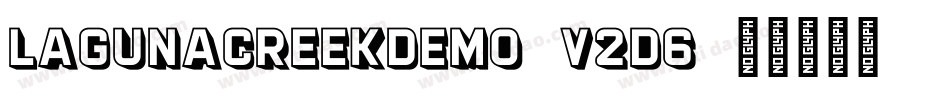 LagunaCreekDemo-V2D6字体转换