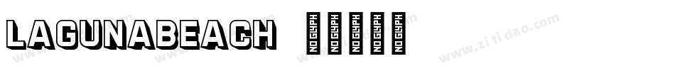 LagunaBeach字体转换