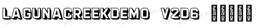 LagunaCreekDemo-V2D6字体转换
