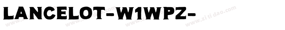 Lancelot-w1wpZ字体转换