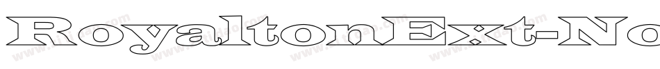 RoyaltonExt-Normal字体转换