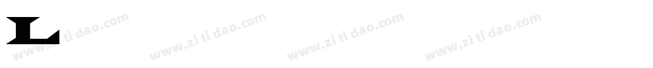 LatinWideCnd-No字体转换
