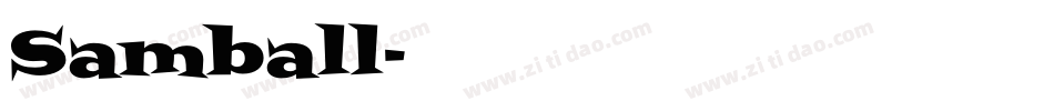Samball字体转换