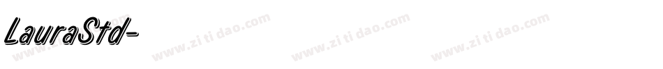 LauraStd字体转换
