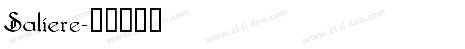 Saliere字体转换