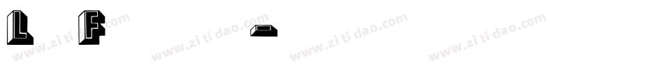 LeeFont蒙黑体字体转换