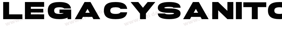 LegacySanITC-UltrOS字体转换