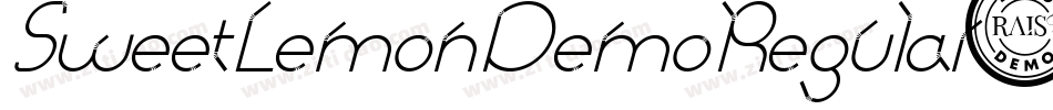 SweetLemonDemoRegular-D5KR字体转换 SweetLemonDemoRegular-D5KR字体转换