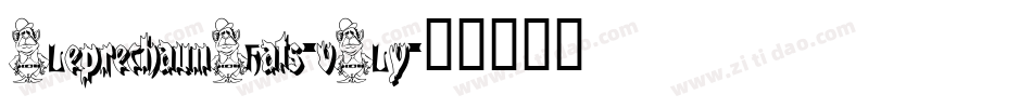 LeprechaunHats-vLy字体转换