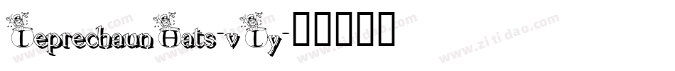 LeprechaunHats-vLy字体转换