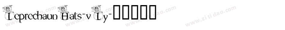 LeprechaunHats-vLy字体转换