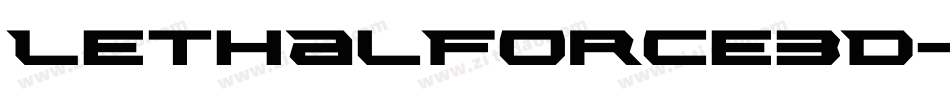 LethalForce3D-l0q0字体转换