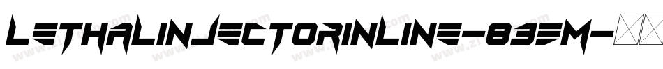LethalInjectorInline-83EM字体转换