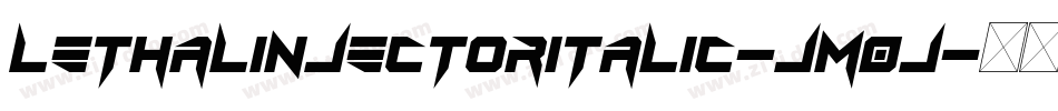 LethalInjectorItalic-jM0j字体转换