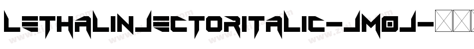 LethalInjectorItalic-jM0j字体转换