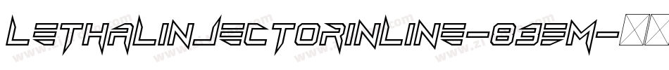 LethalInjectorInline-83EM字体转换