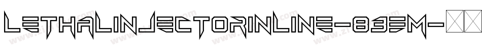 LethalInjectorInline-83EM字体转换