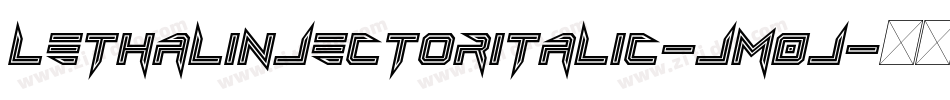 LethalInjectorItalic-jM0j字体转换