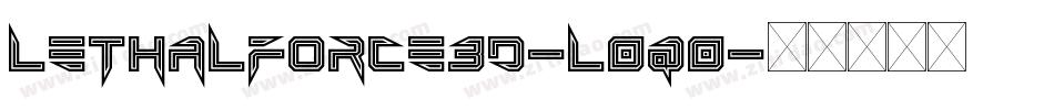 LethalForce3D-l0q0字体转换