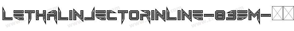 LethalInjectorInline-83EM字体转换