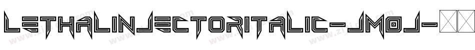 LethalInjectorItalic-jM0j字体转换